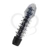 Vibrador semitransparente rigido negro